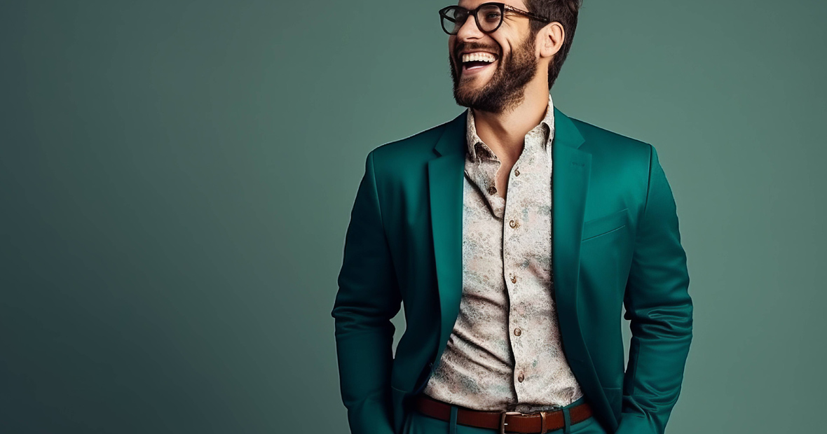 costume homme vert